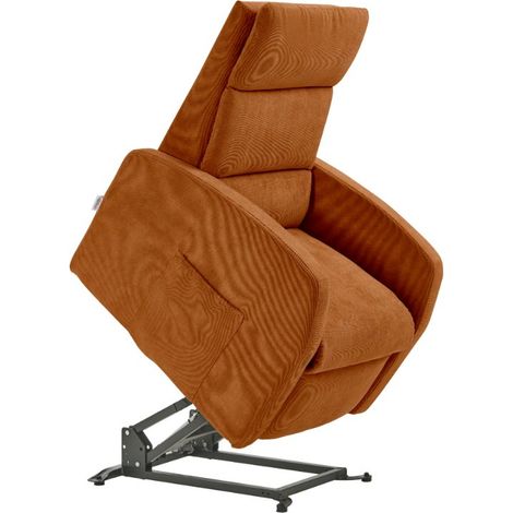 Poltrona Alzapersona Elettrica 2 Motori 72x111x86 cm Martina in Microfibra Dispositivo Medico 1 Mattone (1/4)