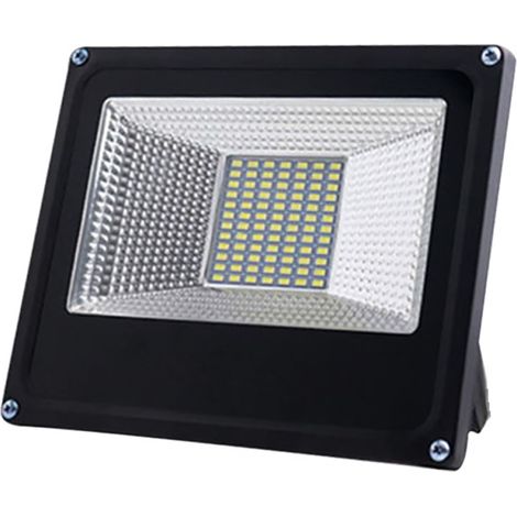 Projecteur LED 30 W 6000 K en aluminium étanche, projecteur de travail extérieur pour jardin, stade, aire de jeux, 12 à 85 V