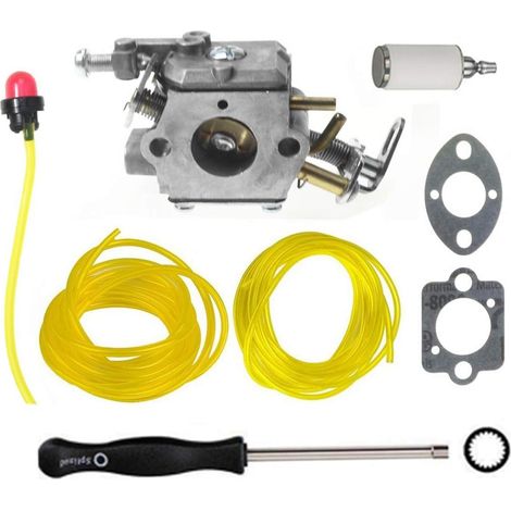 Carburateur C1M-H58 avec joints et conduite de carburant pour Ryobi Homelite 308070001 985597001 38cc 46cc Tronçonneuse