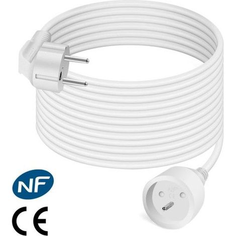Rallonge De 5m Blanche Fby01 5m White Pullman
