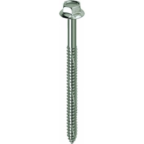 Mustad 200 pcs vis autotaraudeuses Kovervit BS tA te hexagonale 6x50 millimA tre