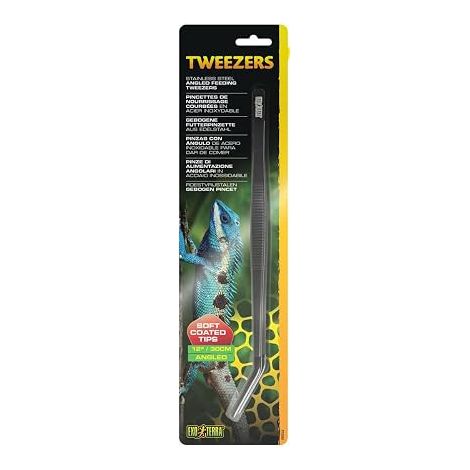 Pince de nourrissage exo-terra feeding tweezers 30 cm ergonomique