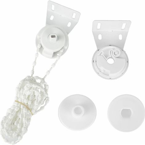 Roller blind accessories: thickened iron head, pull cord controller, beaded chain, curtain pulley, rotating buckle, Venetian blind fixing bracket. (1/5)