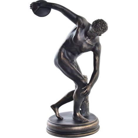 Sculpture athlète élan dynamique finition cuivre - Cuivre antique (1/3)