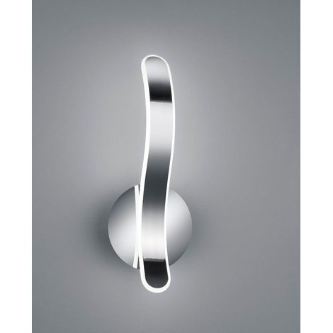Applique Parete Design Led Dimmer 4000k Parma Cromo Trio Lighting (1/2)