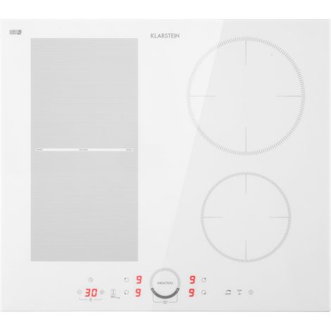 Klarstein Delicatessa 60 Hybrid, Piano Cottura a Induzione, 4 Zone, 7000W