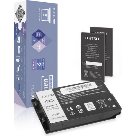 Batería J7HTX para Dell Latitude Rugged 7202, 7212 y 7220 (1/5)