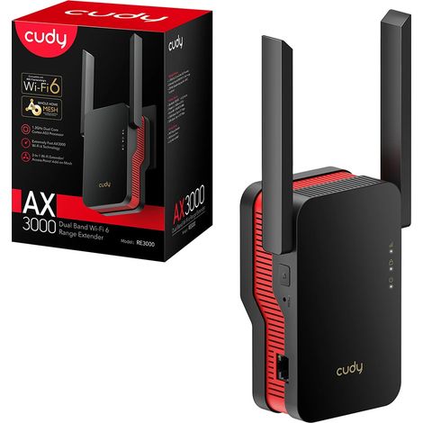 Cudy RE3000 amplificatore di segnale Wi-Fi (1/5)