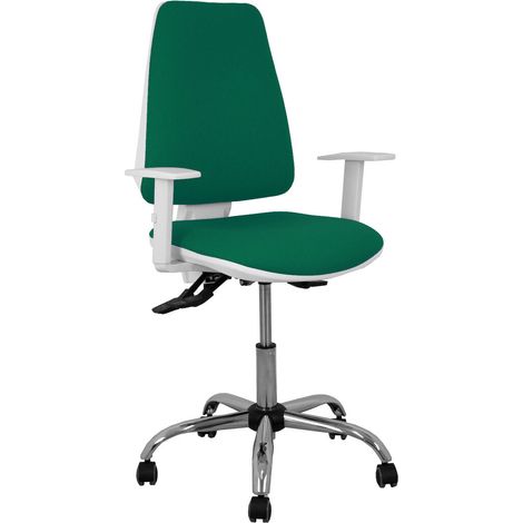 Piqueras-y-crespo Sedia da Ufficio Ergonomica Verde Bottiglia