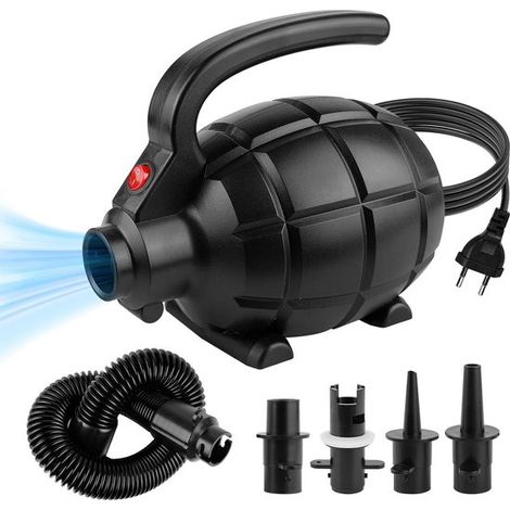 Elektrische Luftpumpe 600W - Für Luftbetten, Matratzen und Schwimmringe (1/5)