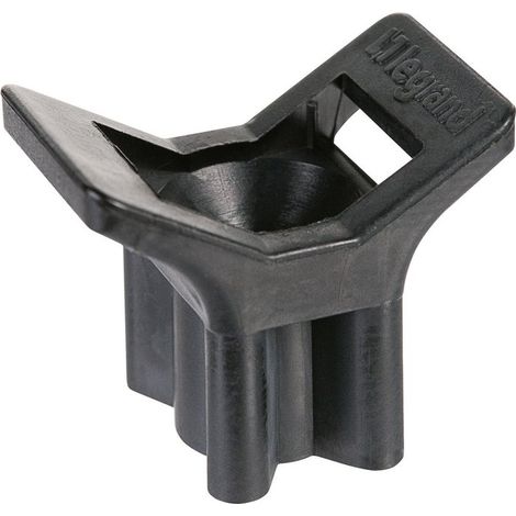Legrand – Embase à visser pour collier colson – Lot de 100 – Fixation robuste pour collier de largeur 9 mm – Pour béton armé (1/2)