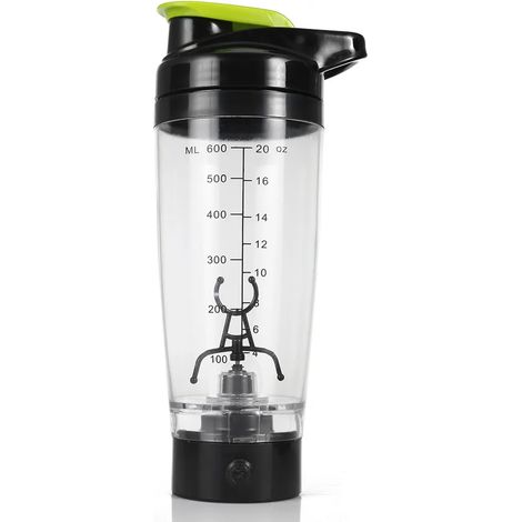 Botella de Proteína Portátil Taza de Mezcla Automática 600ml (1/5)