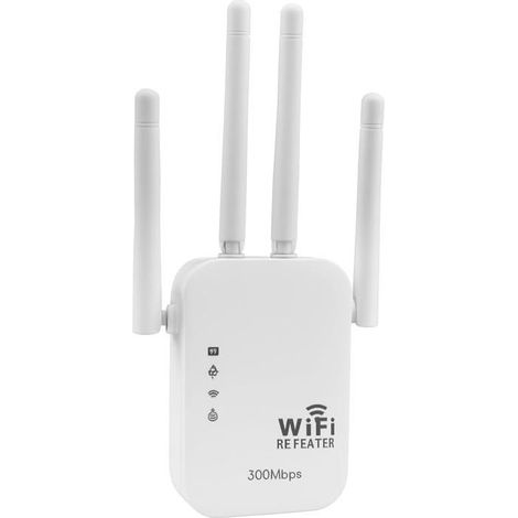 1200-Mbit/s-WLAN-Repeater, Dualband-Signalverstärker, 4 Antennen, WLAN-Reichweitenverlängerer