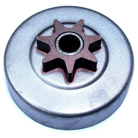 Pignon chaîne tronçonneuse Husqvarna – Type étoile 7 dents PAS 325 – Diamètre extérieur 67 mm – Compatible modèles 36 41 136 142 230 235 240 – 530048132