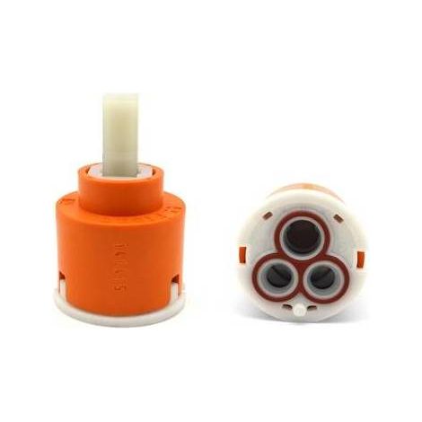 Cartuccia universale dm 35 senza distributore 1 piolo arancione diam. 35