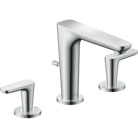 hansgrohe AXOR Citterio C 3-Loch Waschtischarmatur 125, mit (1/2)