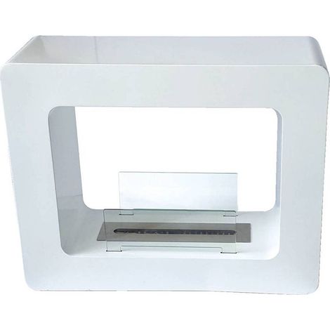 BIOCAMINO DA PAVIMENTO 'TIKAL' kw 3 - colore bianco