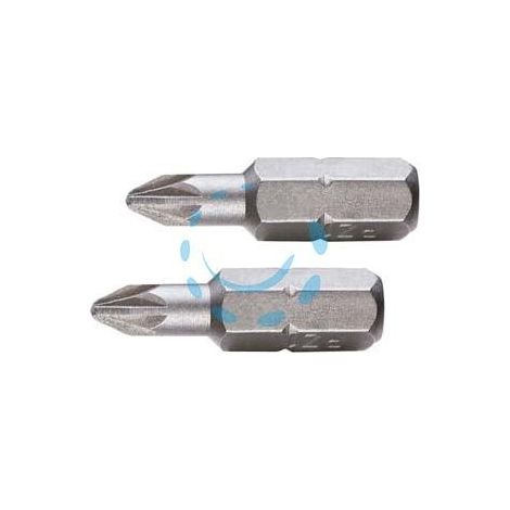 INSERTI A CROCE POZIDRIVE IN BLISTER PER AVVITATORI MM.25 - mm.25 PZ 3 in blister 2pz.