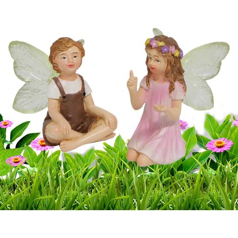 Miniatur Feenfiguren Feengarten Zubehör Kunstharz (1/5)