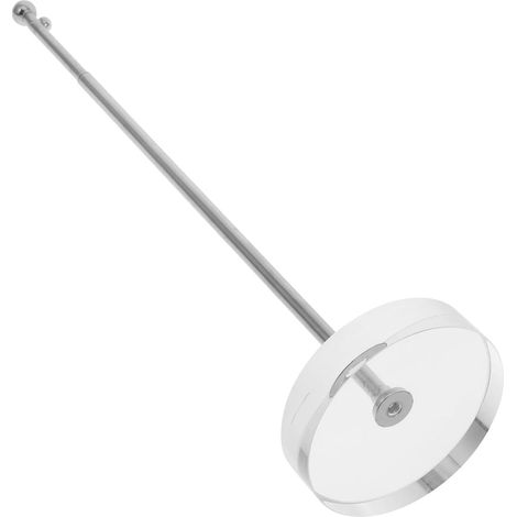Flaggenhalter mit Metall Teleskopstange und Kristallfuß