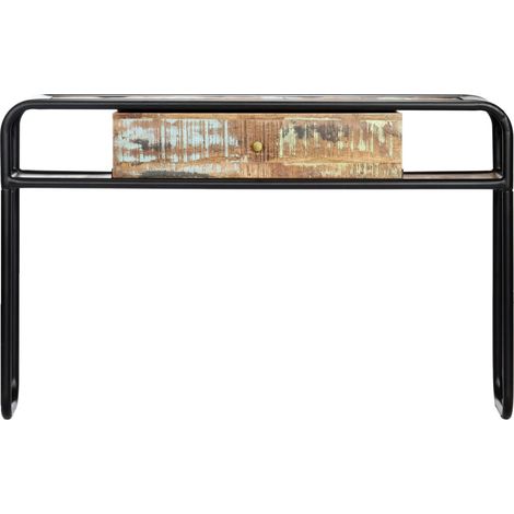 Maison Exclusive - Tavolo Consolle 118x30x75 cm in Legno Massello di Recupero