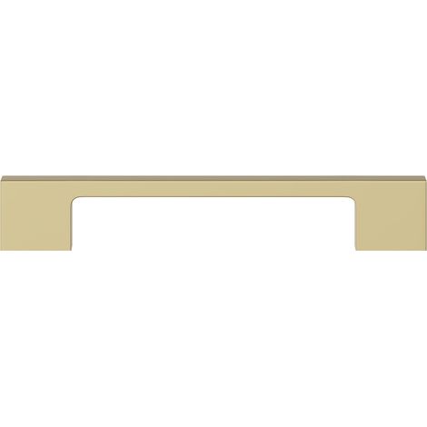 Elder Slim Line Brushed Brass 128mm Furniture Handle (1/3)