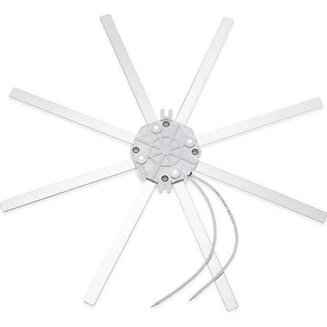 24W 1800LM 48LEDs Lampe de Plafond SMD 5730 LED lumière de poulpe ronde Projecteur Suspension Blanc froid (1/4)