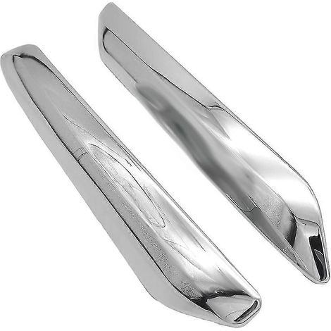 1 paire de baguettes décoratives chromées pour pare-chocs arrière C5 2009 2010 2011 2012 (1/5)
