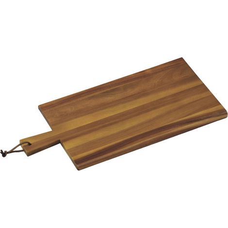 Planche à découper en bois d'acacia - Marron - L 45 x l 22 x H 1,50 cm - Livraison gratuite