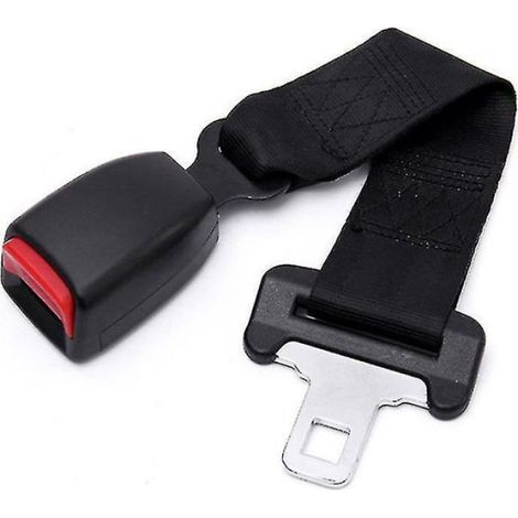 Extension de ceinture de sécurité voiture 2,5 cm - Languette de verrouillage pour fixation sécurisée - Compatible divers modèles (1/4)