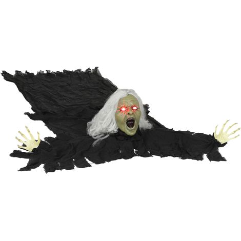 Outsunny 183 cm Life Size Scary Halloween Decorations, Battery Operated (1/5)