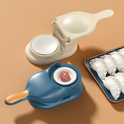 Moule à raviolis et rouleau à pâte 2 en 1 pour cuisine, un gain de temps précieux (1/4)
