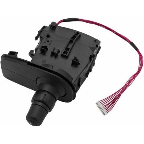 Interruttore degli indicatori di direzione 8201590638 Sostituzione per Renault Clio MK3, Modus, Kangoo - Nero (1/4)