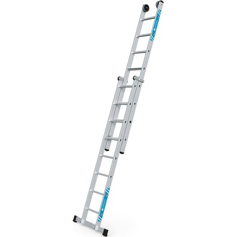 ZARGES Everest Plus 2E - Schiebeleiter 2 x 8 Stufen (1/5)