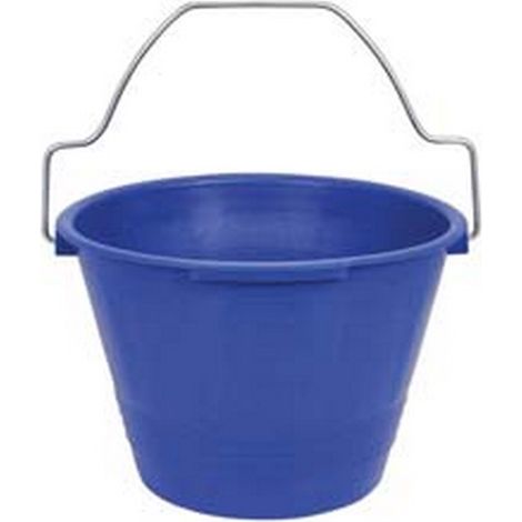 10PZ SECCHIO MURATORE ANTINFORTUNISTICO BLU - ø cm.36 - lt.12
