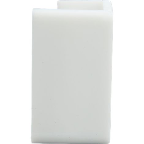 20 protections d'angle en forme de L, verrous de sécurité enfant pour meubles, protections d'angle de table, blanches (1/5)