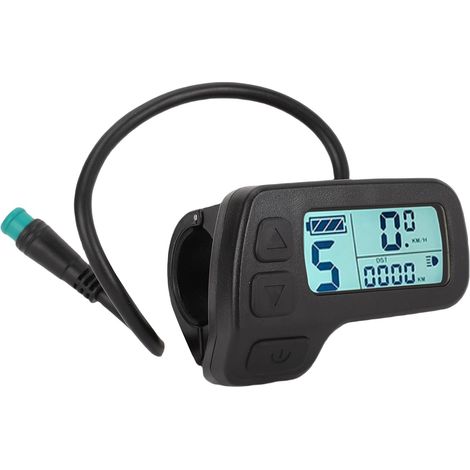 Electric bike LCD display meter, compatible and versatile ABS material. Crystal clear, reliable and informative display for the No. 1 generation controller. (1/5)