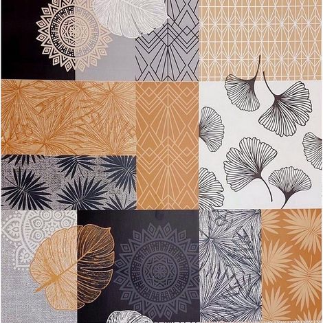 Madeinnature – Nappe anti-tache 140 x 250cm – Épaisseur 2mm – Imprimée en PVC – Facile à nettoyer – Pour intérieur et extérieur (1/5)