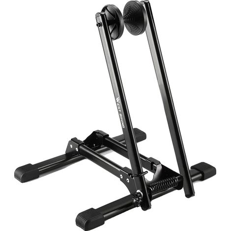 Support de vélo, design pliable, solution de rangement intérieur, Support à double pôle (1/2)