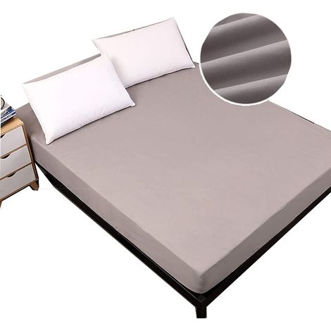 Drap Housse Impermeable - 140 x 200 cm - Pour Matelas Adulte Enfant Personne Agee - 1 Piece (1/5)