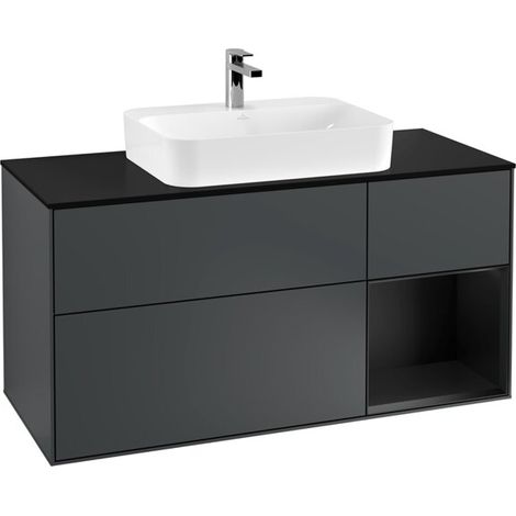 Villeroy & Boch F422PDHG Meuble sous-lavabo Finion F42 (1/2)