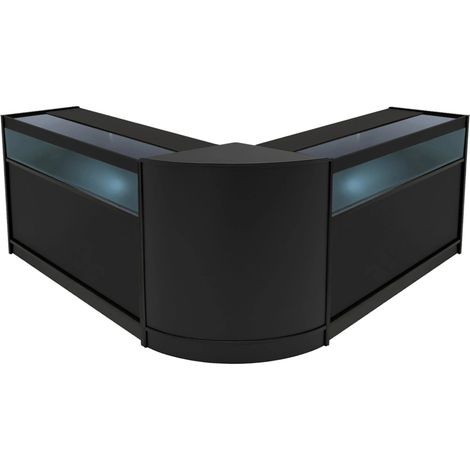 Iris LED Shop Counter Set CM60 & 2 x B1200 - Black (1/5)