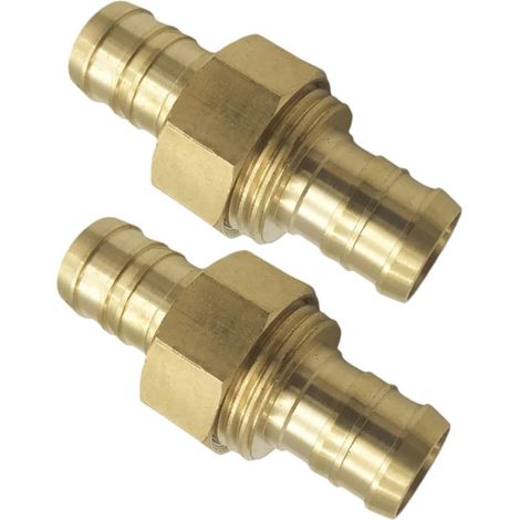 JSSEVN-2pcs Juego de adaptadores rápidos para reparación y conexión de mangueras (1/5)