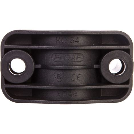 Stromkabelhalter 35-54 mm schwarz KO54 37,54