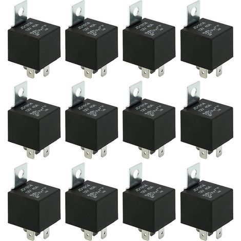 40A Relay JD1914/12 (12V four-pole relay for car/motorcycle, 40A)--DTEKGAZ