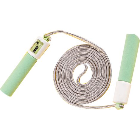 Corde à sauter à compter, ajustable pour enfants, adultes et écoles maternelles et primaires (1/4)