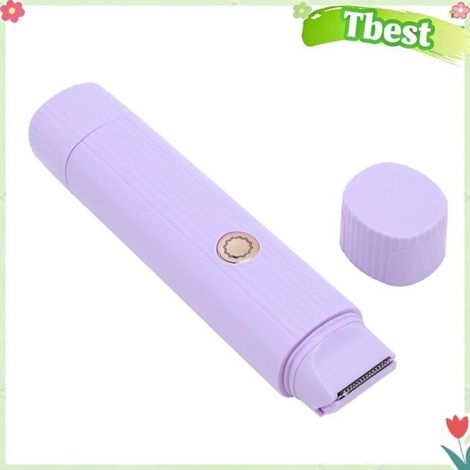 Tbest Tondeuse Électrique Femme Multifonctionnelle à Tête Double, Épilation Confortable et Facile à Nettoyer (1/5)
