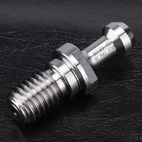 45° verchromter Stahl-Zugbolzen-Halteknopf für Fräswerkzeughalter (BT30-45°) (1/5)