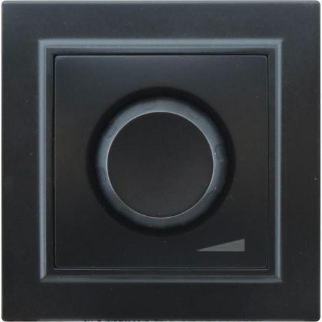 IluminaShop - Potenciometro Regulador Negro 40600W Triac Marco Incluido IP20 Serie wLine (1/3)