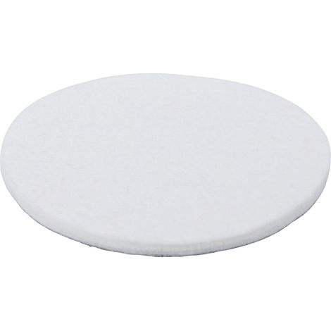 Wolfcraft Polierfilz Ø 125 mm für Exzenterschleifer Feilen, Schleifen & Bürsten (1/2)